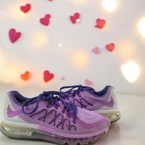 Nike Air Max. Light and dark purple. Woman's size 8 euro 9 705458-500